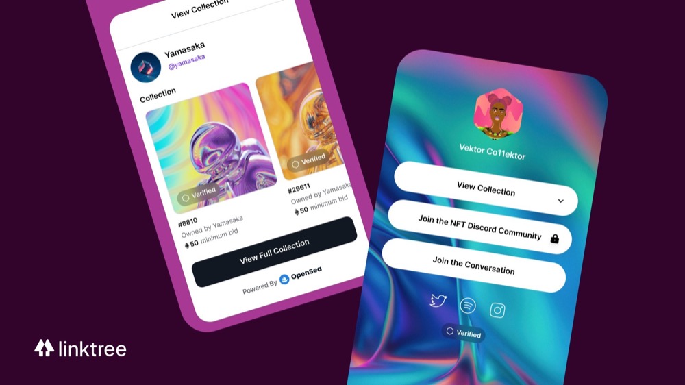 Linktree launches new Web3 features to continue to empower creators
