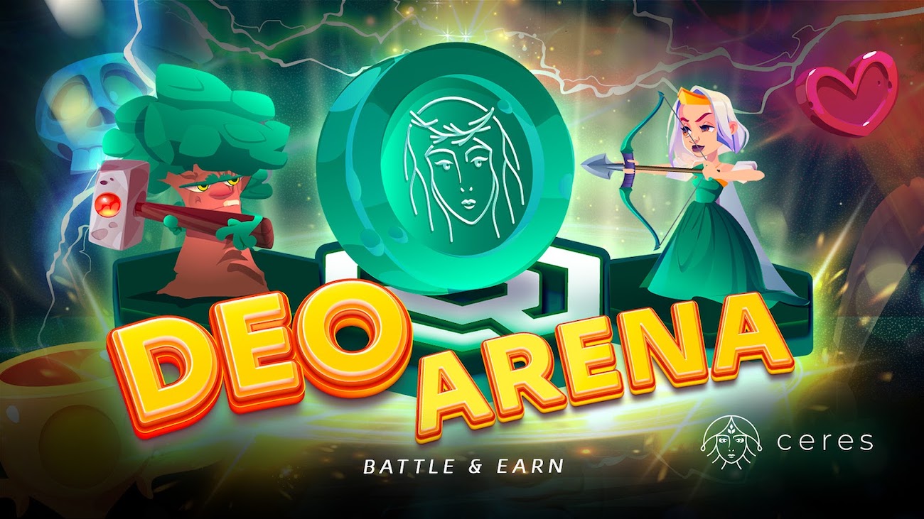 Ceres presents DEO Arena — One of the first P2E games in the DotSama ecosystem