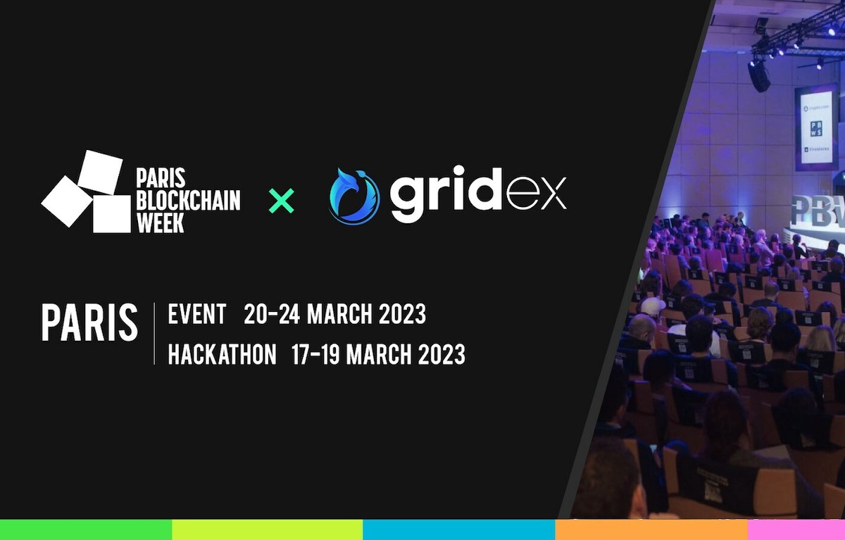 Gridex Protocol Enters Key Strategic Partnership With Paris Blockchain Week 2023