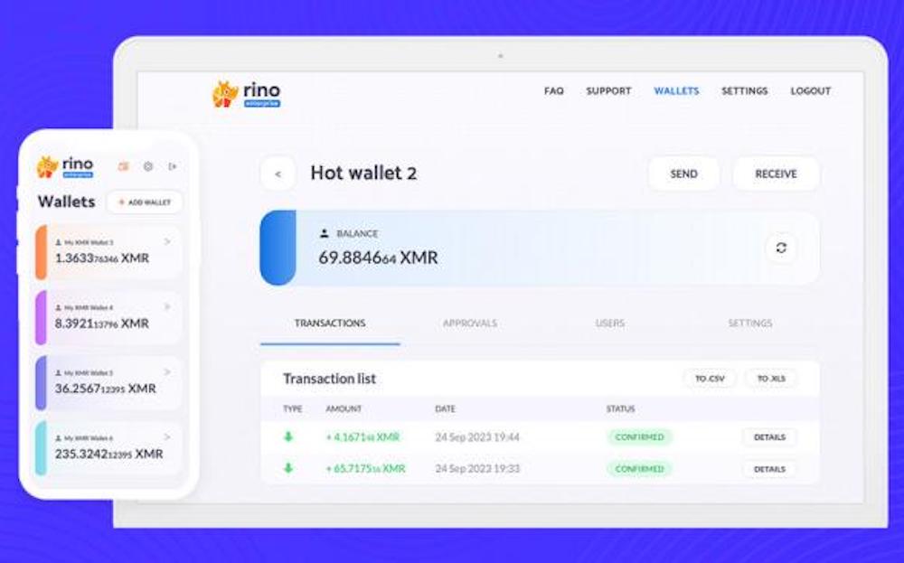 RINO Makes Enterprise Wallet Free