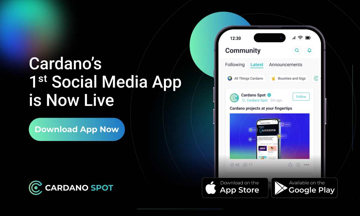 Cardano’s First-ever Social Media App Goes Live